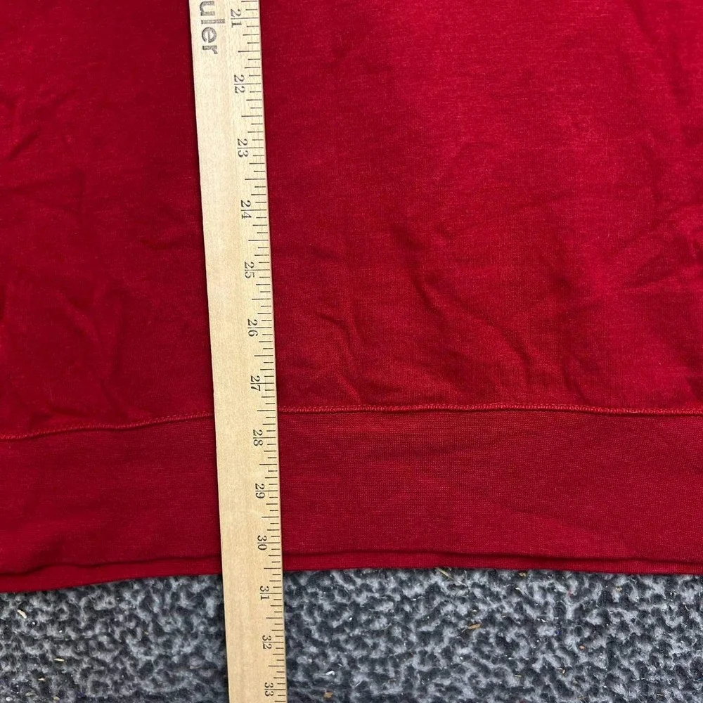 Polo Ralph Lauren Performance Sweatshirt Men XXL Red Quarter Zip Pullover 2XL